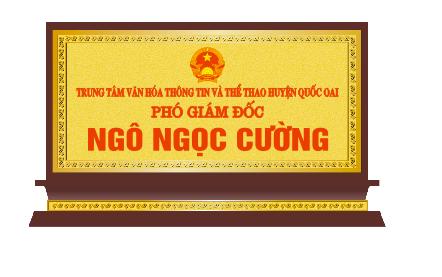 Địa chỉ nào làm biển chức danh ở Hà Nội đẹp 3